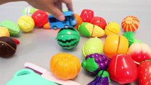Fruits and Vegetables Toy Velcro Cutting Food Kitchen Playset 과일 야채 소꿉놀이 와 뽀로로, 타요, 폴리 장난감 YouTub