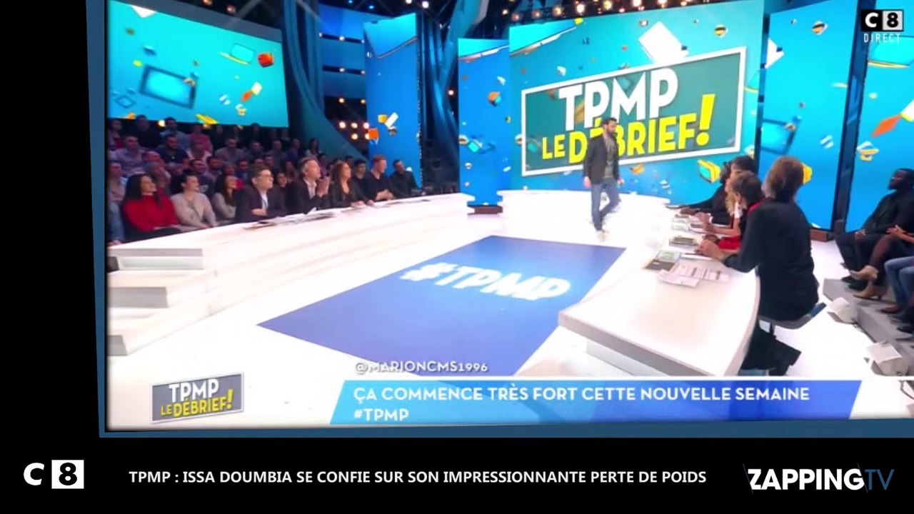 TPMP : Issa Doumbia transformé, il se confie sur son impressionnante perte de poids (Vidéo)