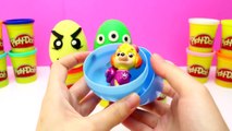 Play-Doh Surprise Eggs Despicable Me Minions SpongeBob Paw Patrol Toys
