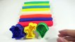 Learn Colours Playdoh Rainbow With Ice Cream and coconut tree Molds Fun for kids * Rainbow Learning