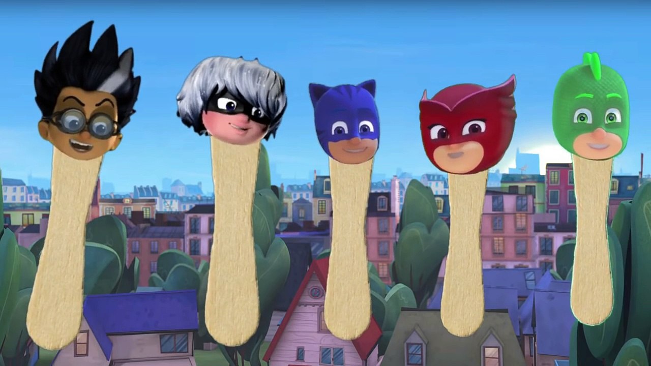 PJ Masks Ice cream Finger Family