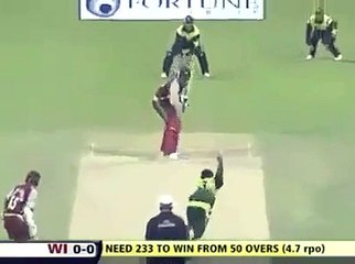 Sohal Tanvir Perfect Setup For Chris Gayle