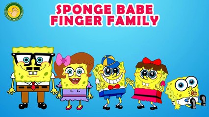 SPONGE BOB Finger Family Nursery Rhyme By MY FINGER FAMILY RHYMES