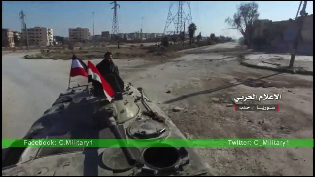 Алеппо, Сирия. Съемка с беспилотника 28 ноября 2016