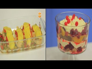 صدور دجاج بيتزا - ترايفل الكريم تشيز والكاسترد | عيش وملح حلقة كاملة