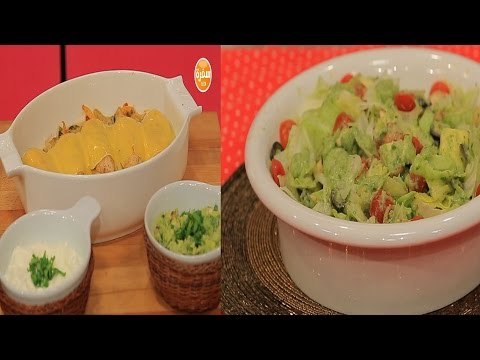 دجاج مكسيكي - سلطة مكسيكية بالافوكادو | زعفران وفانيلا حلقة كاملة