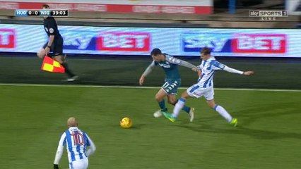 Reece Burke Goal HD - Huddersfield 0-1 Wigan  - 28-11.2016