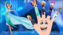 Mickey Mouse Frozen Elsa Finger Family Songs | Nursery Rhymes Lyric & More | Kan Kids TV