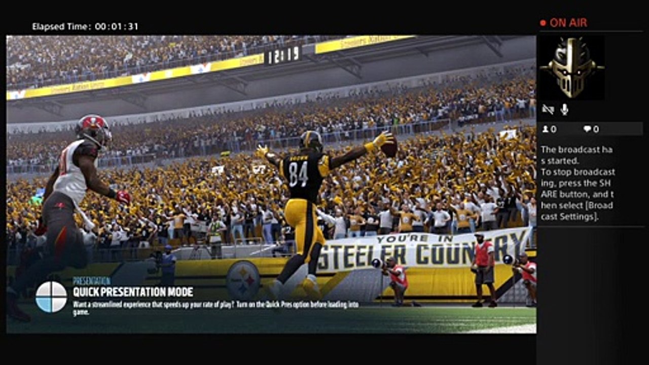 Madden playing for the first tim ever (4)