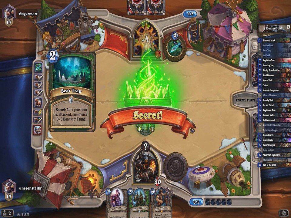 {Hearthstone} Renounce Darkness - How to Hunt a Hunter (DocuTäge)