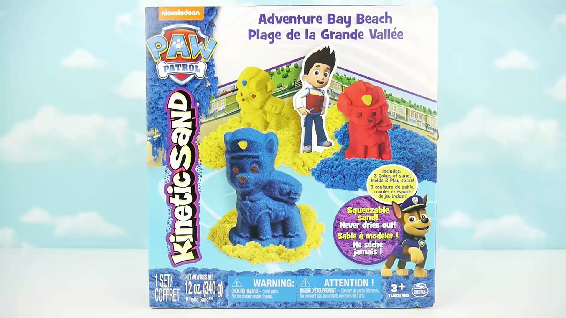 kinetic sand paw patrol adventure bay beach playset