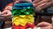 100 LAYERS OF RAINBOW GRILLED CHEESE CHALLENGE! #RainbowCheeseMountain DIY Pinterest | KITTIESMAMA
