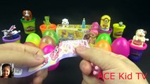 20 SURPRISE EGGS ! Disney Frozen Princess Elsa Olaf peppa pig español | ACE KID TV
