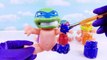 TMNT Teenage Mutant Ninja Turtles Baby Dolls Body Paint Learn Colors Fun Pretend Play Video