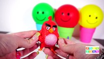 Learn Colors Angry Birds Movie Balloons Popping Show Part VI