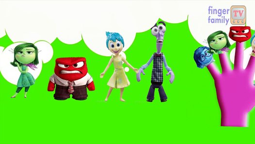 Inside Out Finger Family Nursery Rhyme - video dailymotion