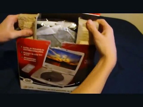 8.5 Portable DVD Player from GPX -Unboxing-