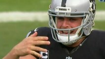 Raiders QB Derek Carr Suffers Pinky Injury Comes Back to Win Game