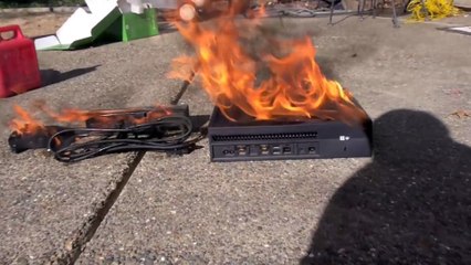 Burning a New Xbox One - Fire Test