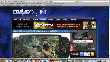 Call of Duty  Black Ops 2 Confirmed for PS Vita