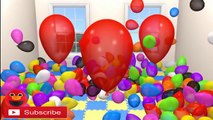 Learn Colors with Surprise Eggs for Kids Toddlers - 3D Giant Balloon Colors Surprise Eggs