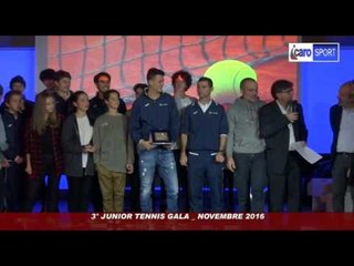 Icaro Sport. 3° Junior Tennis Gala _ Novembre 2016
