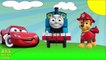 Thomas And Friends Paw Patrol Disney Cars Finger Family Song | Dady Finger Nursery Rhymes
