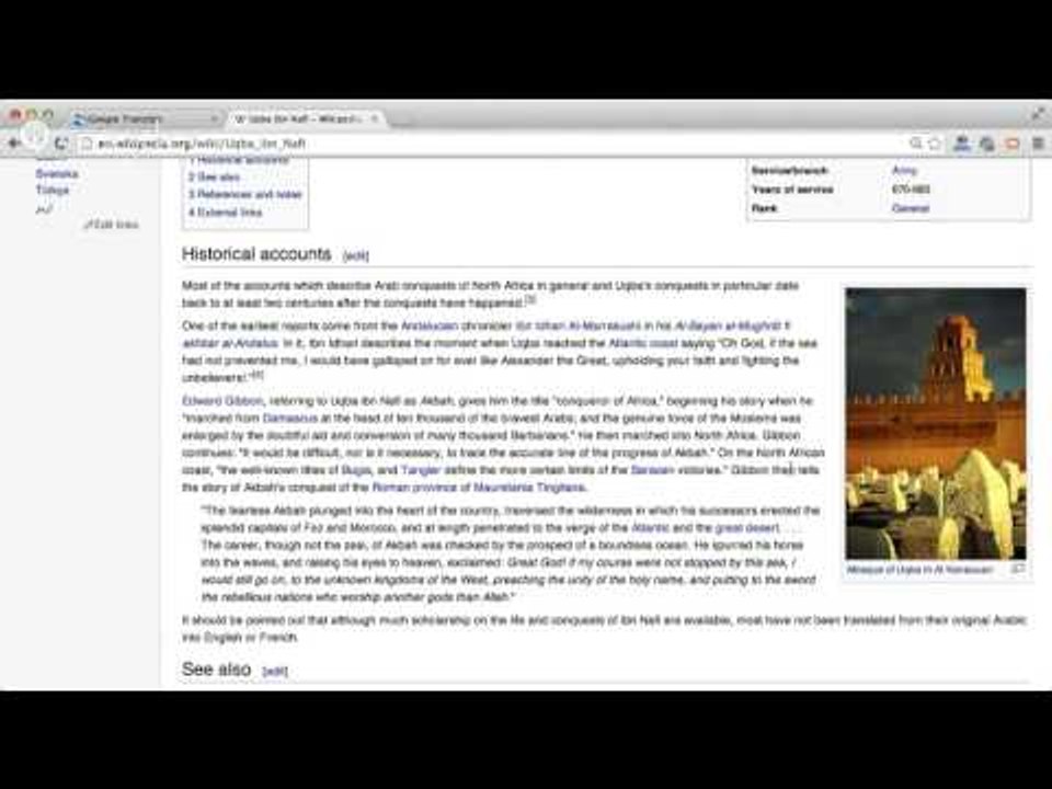 L'histoire de l'Islam en Afrique de l'Ouest- Almoravides,Abdallah Ibn Yasin, relations avec le Ghana