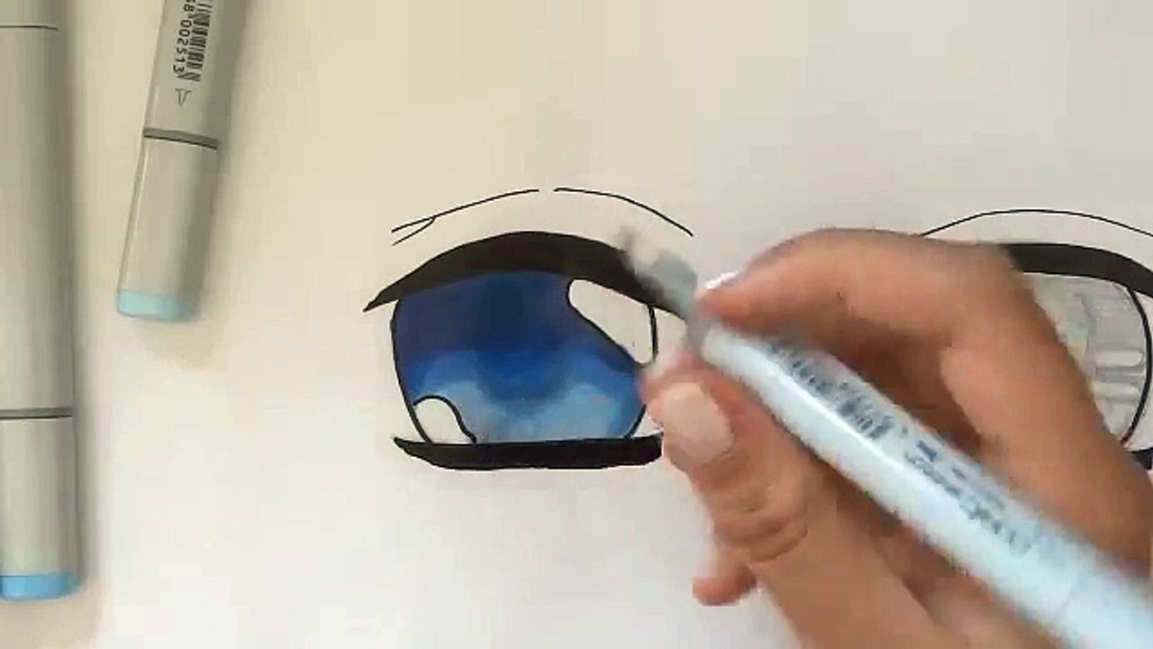 3 Ways to color eyes   Tutorial - German