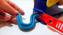 Play Doh Como hacer trenzas con colores arcoiris - plastilina