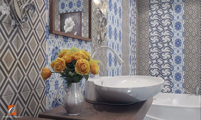 التصميم الداخلي بواسطة الماكس والفي راي - Bathroom DVD