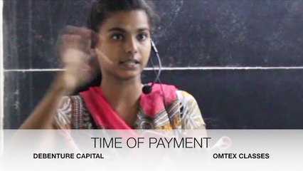 DEBENTURE CAPITAL FEATURES