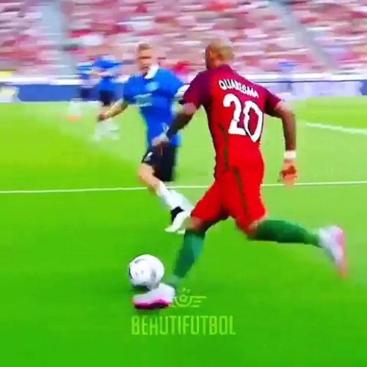 Cristiano Ronaldo Powerful header goal, trivela assist by Quaresma