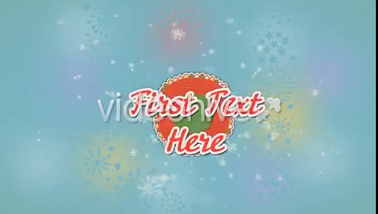 Free After Effects Template New Year Round Animation