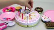 Toy Cutting Velcro Cakes Birthday Cake Disney Princess Toys 뽀로로 겨울왕국 생일 케이크 소꿉놀이 장난감 YouTube