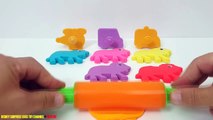 Kids Play Dough DIY Modelling Clay Lion Cookie Cutters Fun Learn Colours for Children