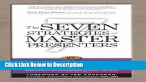 [PDF] The Seven Strategies of Master Presenters [Read] Online