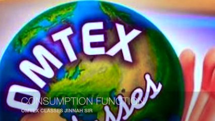 CONSUMPTION FUNCTIONS.