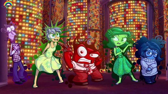 Inside Out Drawing Funny Finger Family Songs - Daddy Finger Family Nursery Rhymes Lyrics