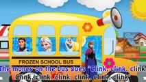 Wheels on the Bus Disney Frozen Kids Songs Nursery Rhymes Preschool Music