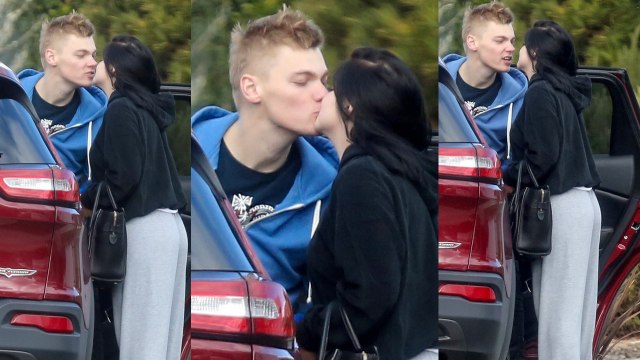 Ariel Winter and New Beau Levi Meaden Smooches on The Streets