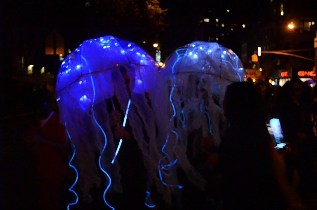 NYC Halloween Village Parade 10-31-2016: Parade Route - Part 4