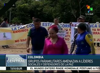 Colombia: preocupa aumento de asesinatos de líderes sociales