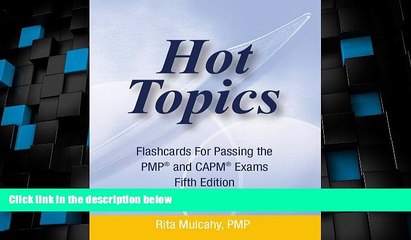 Best Price Hot Topics Flashcards for Passing the PMP and CAPM Exam: Hot Topics Flashcards 5th