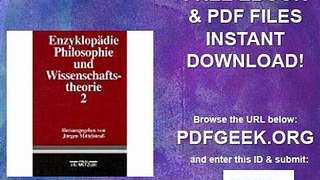 Enzyklopädie Philosophie und Wissenschaftstheorie, in 4 Bdn., Bd.2, H-O