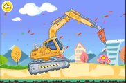 Excavator Videos For Children Construction Vehicles For Kids Excavator Cartoons For Kids