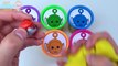 Cups Play Doh Clay Surprise Toys Teletubbies Rainbow Learn Colors Peppa Pig Angry Birds Hello Kitty