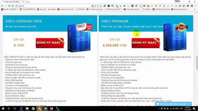 Hướng dẫn đăng ký sử dụng phần mềm xseo - phần mềm seo