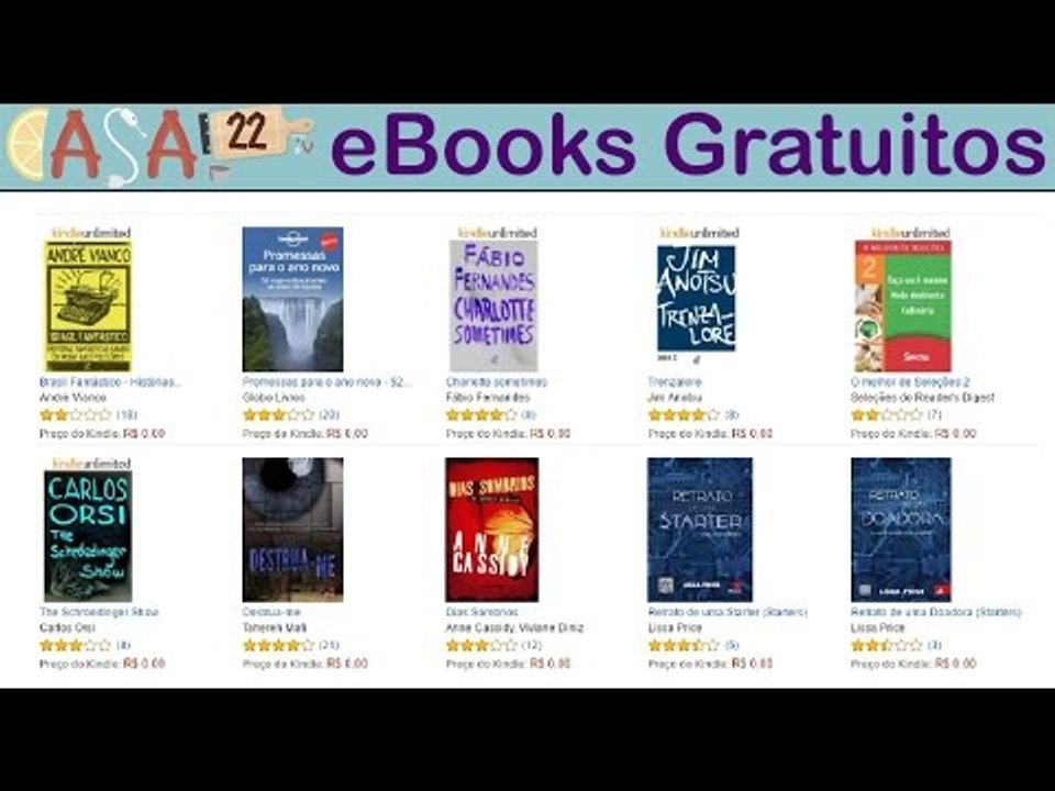 Dica: eBooks Gratuitos na AMAZON  -  #0075