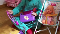 Baby Doctor Newborn Check Up Doc McStuffins Play Set Nenuco Baby Doll Hospital Visit Toys